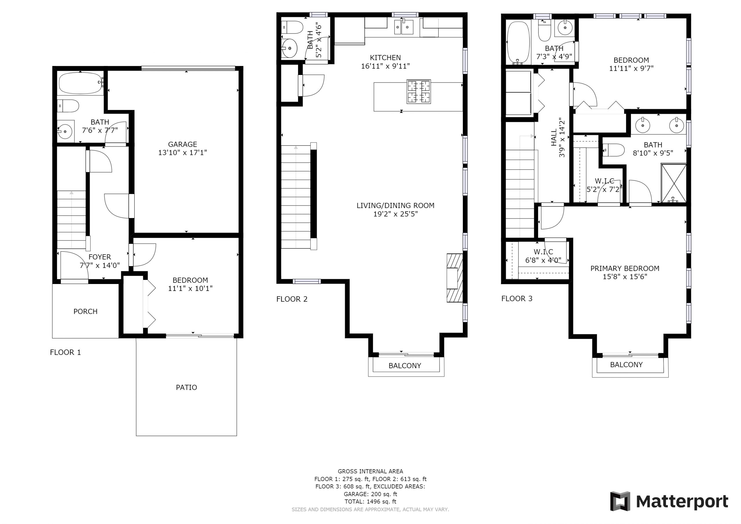 Floorplans - All On 1 Page