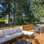 Relax or entertain on the fabulous all NEW deck overlooking the lush, level, fenced backyard. 