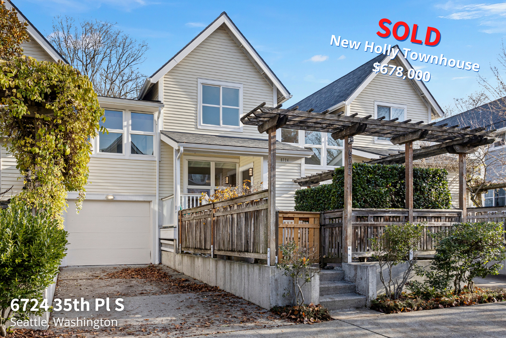 SOLD - 6724 35th Pl S