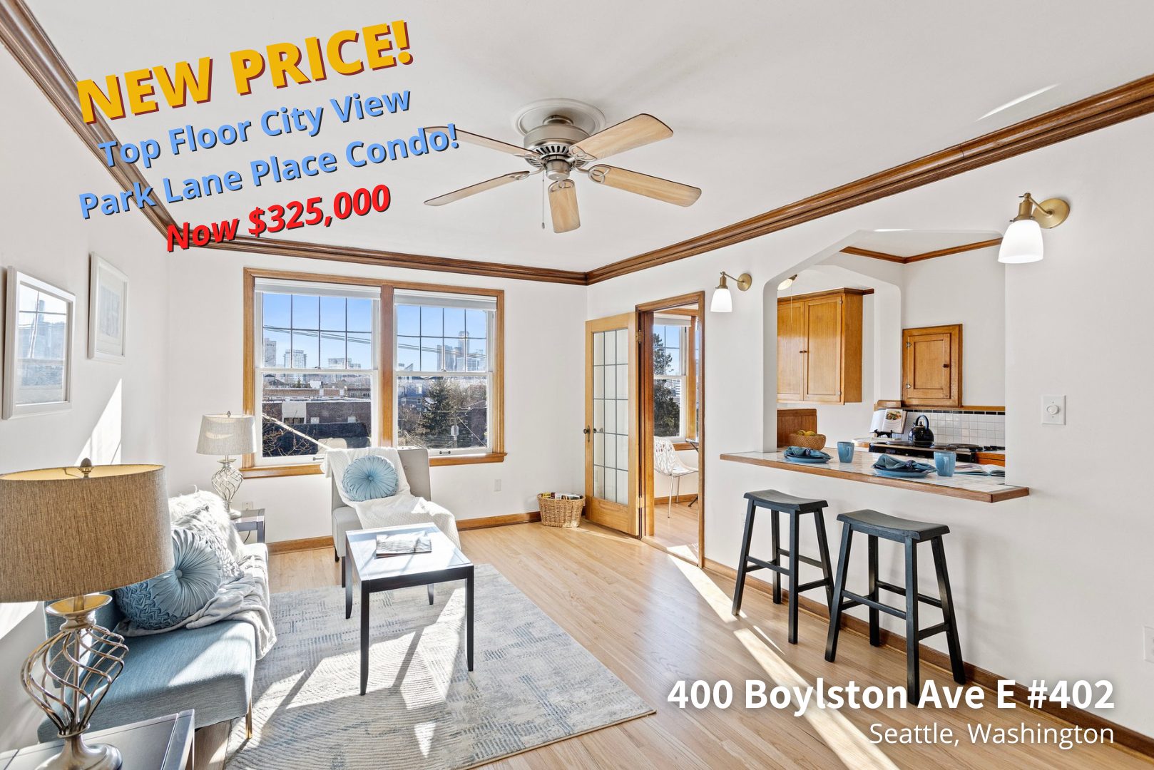NEW PRICE! - 400 Boylston Ave E #402