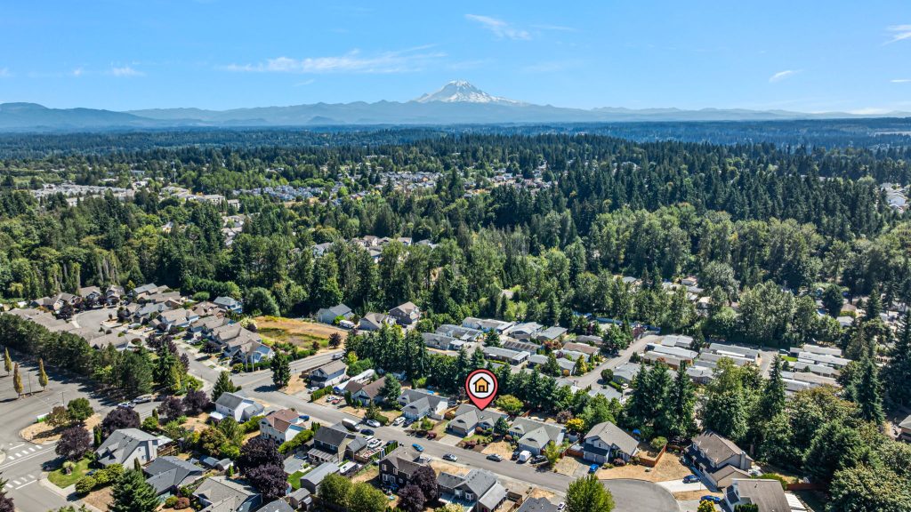 Majestic Mount Rainier stands watch over Auburn, where small-town warmth meets big-city convenience.