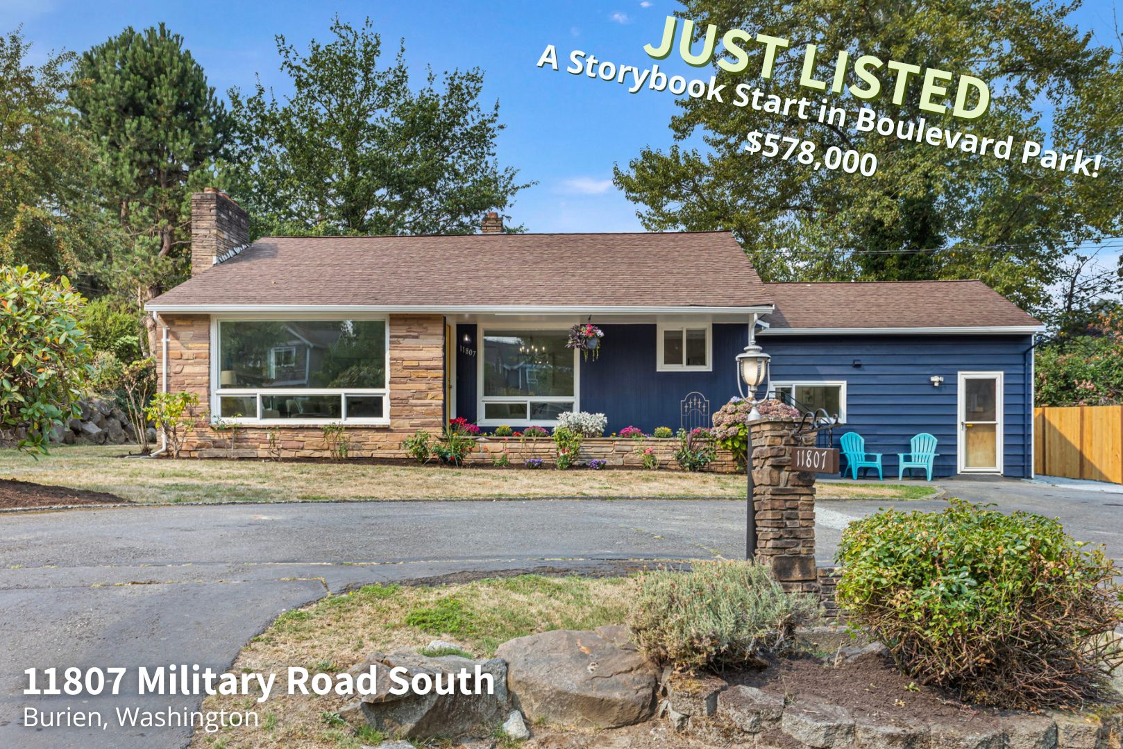 JUST LISTED - 11807 Military Rd S