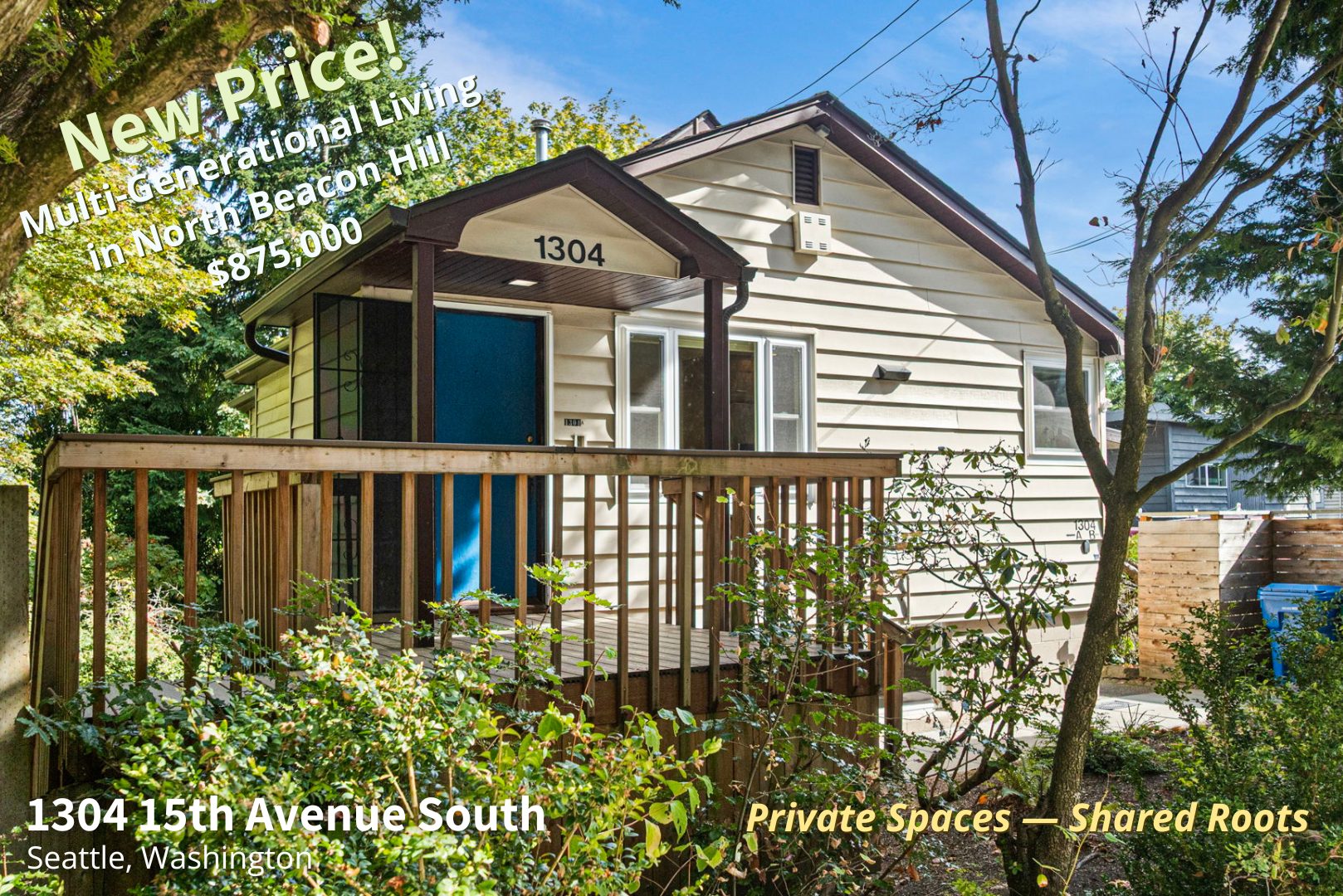 NEW PRICE! - 1304 15th Ave S