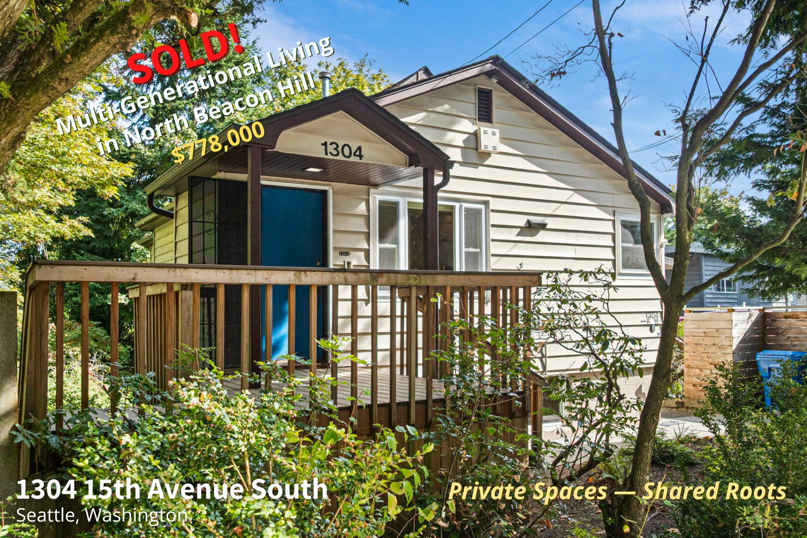 SOLD! - 1304 15th Ave S