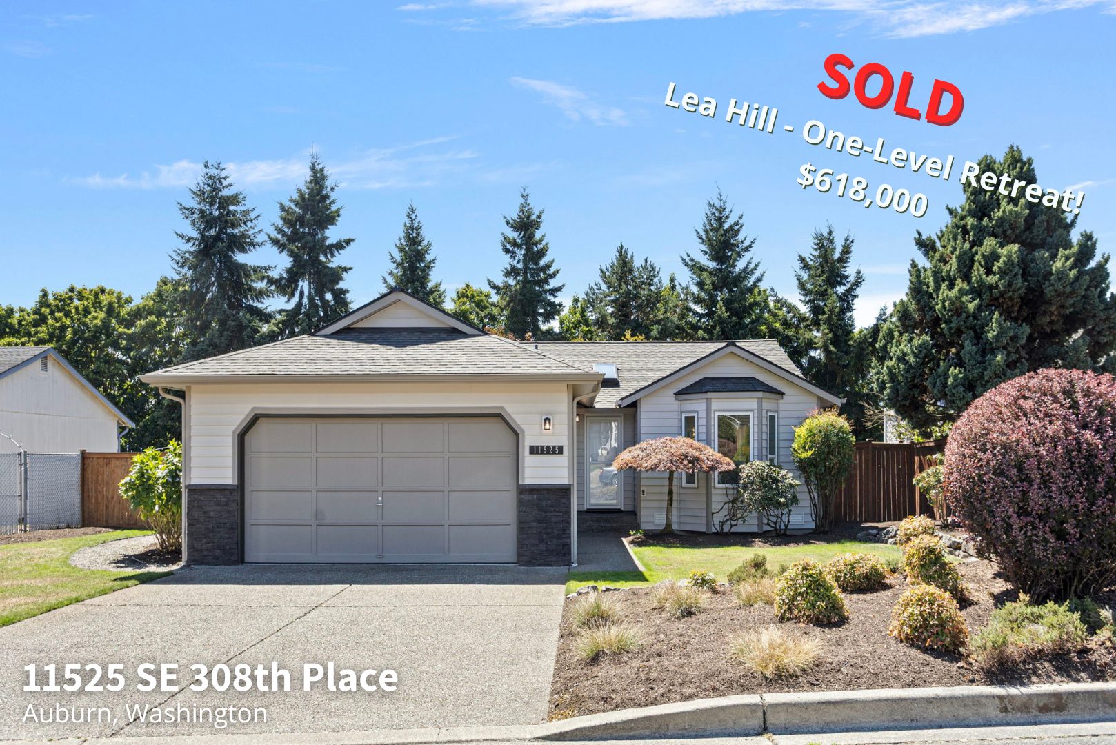 SOLD - 11525 SE 308th Place