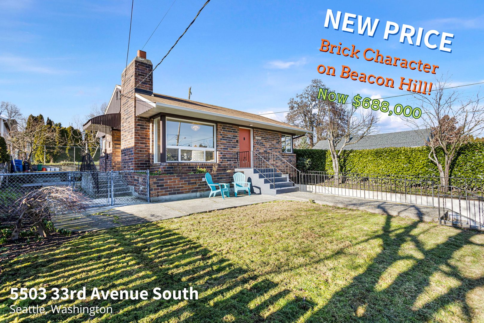 NEW PRICE $688,000 - 5503 33rd Ave S