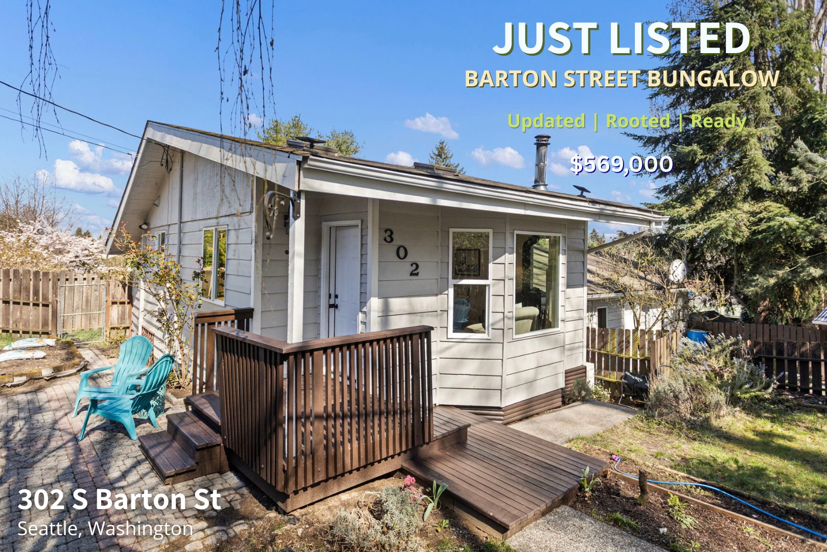 JUST LISTED - 302 S Barton St