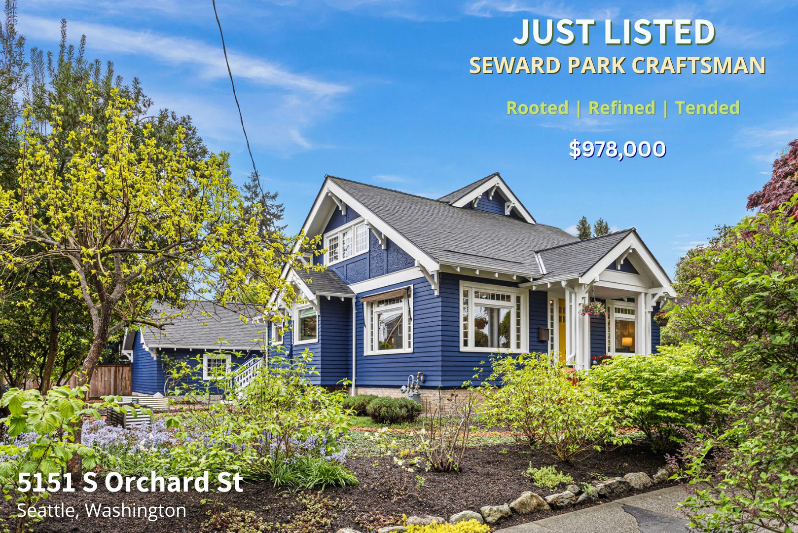 JUST LISTED - 5151 S Orchard St