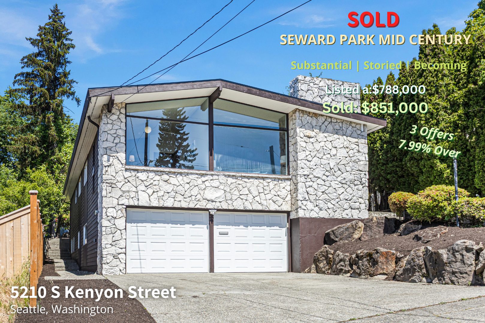 SOLD - 5210 S Kenyon St