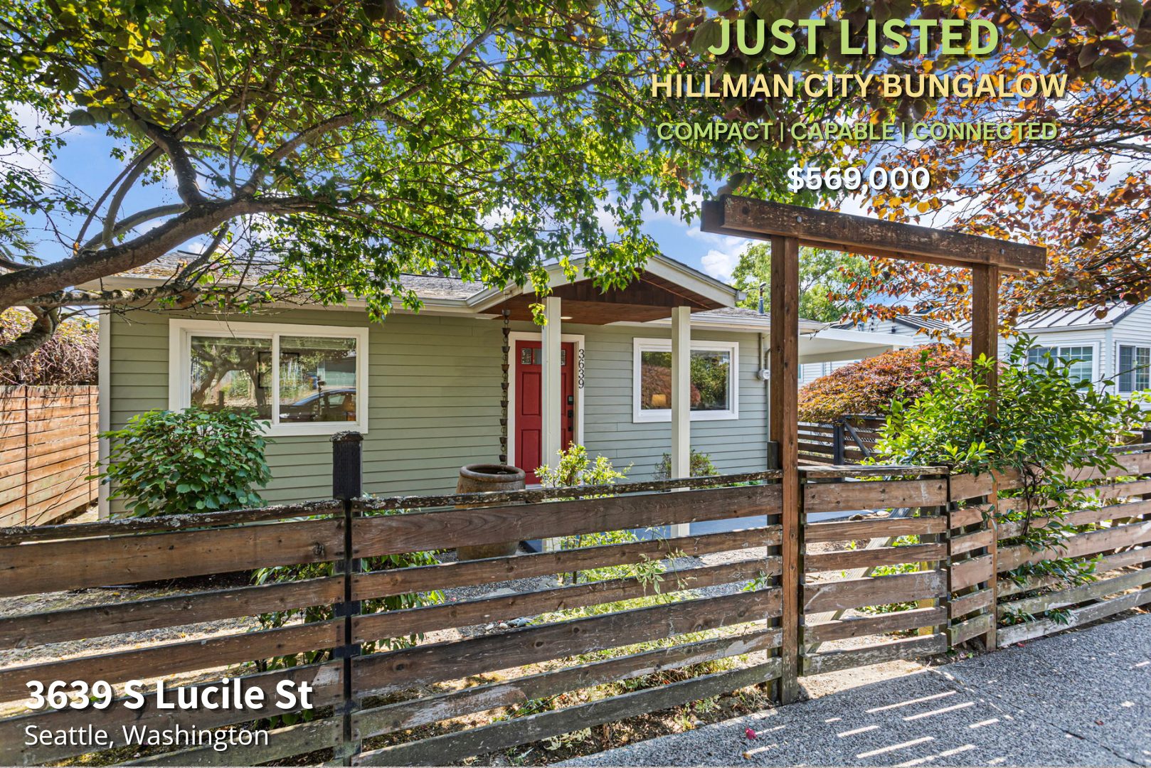 JUST LISTED - 3639 S Lucile St