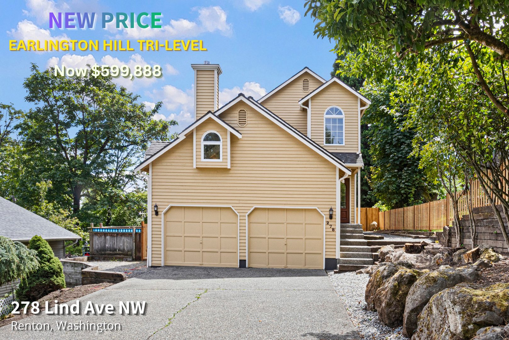 NEW PRICE - 278 Lind Ave NW