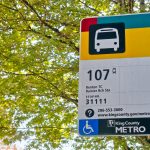 Beacon Ave S runs along Benefit Playground, with Metro Route 107 service to Beacon Hill Station, Rainier Beach Station and Renton Transit Center.