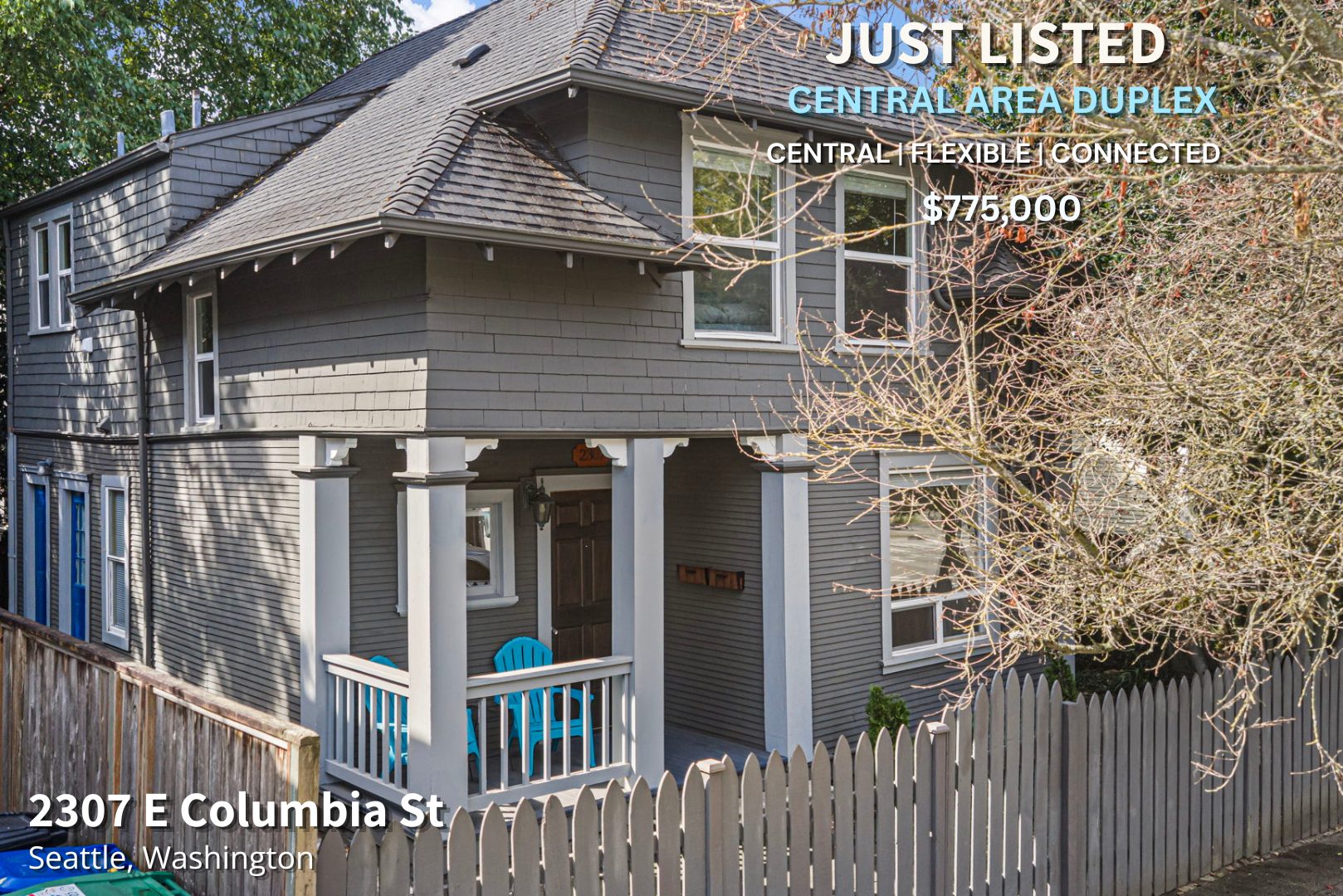 JUST LISTED - 2307 E Columbia St