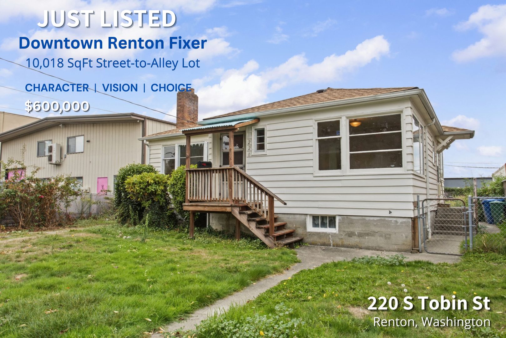 JUST LISTED - 220 S Tobin St